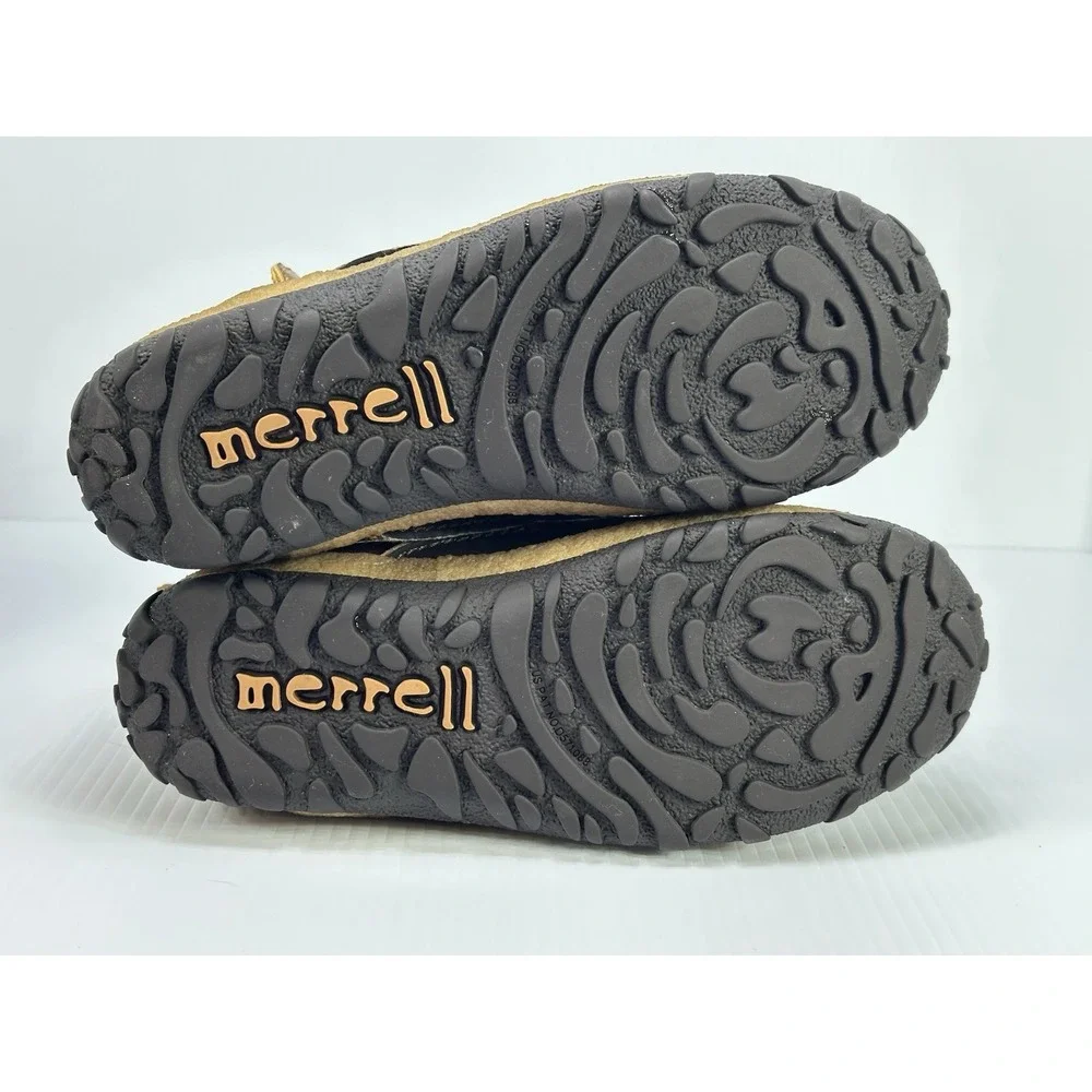 Merrell Snow‎ Boots Women's Size 7.5 Tremblant J45932 Brown Leather Pull-On